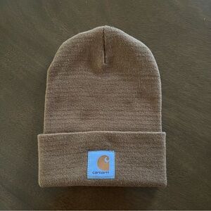 Carhartt Brown Tan Knit Beanie Watch Hat Acrylic Unisex